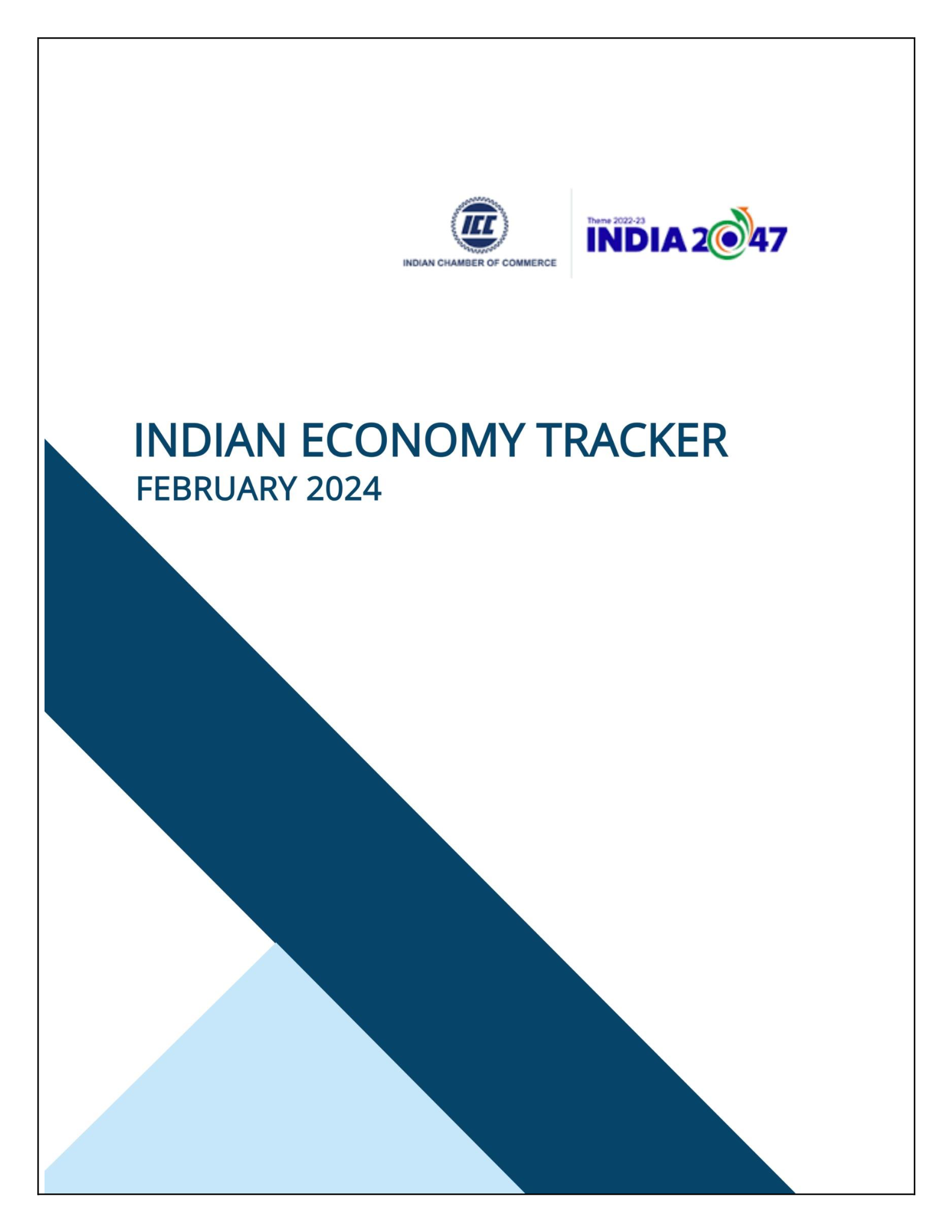INDIAN ECONOMY TRACKER FEBRUARY 2024