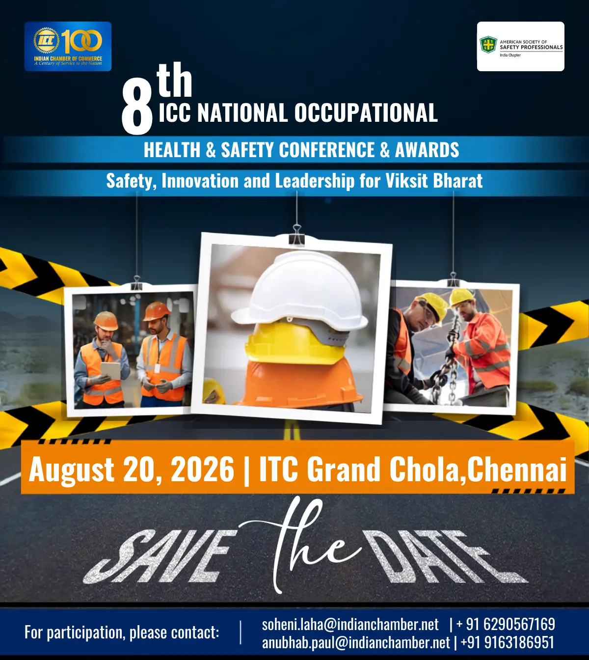 8th ICC National Occupational Health & Safety Conference & Award