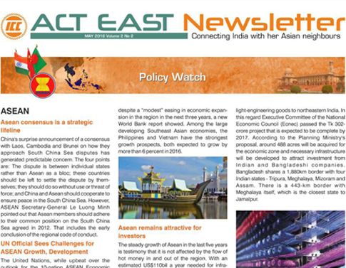 ACT EAST NEWSLETTER