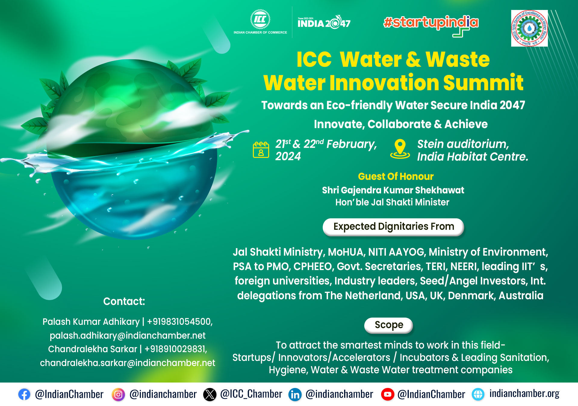 ICC WATER & WASTE WATER INNOVATION SUMMIT