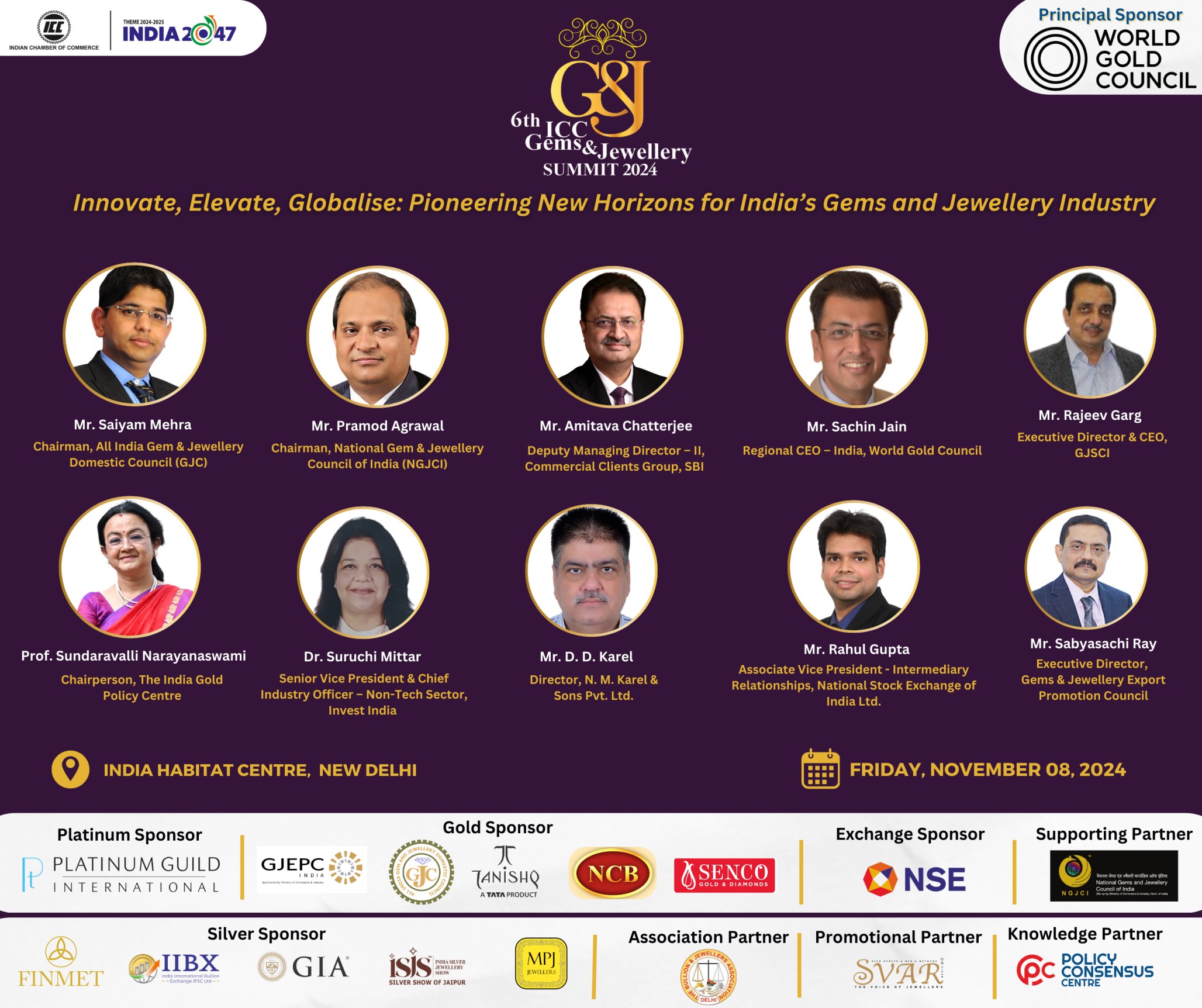 6TH GEMS & JEWELLERY SUMMIT 2024