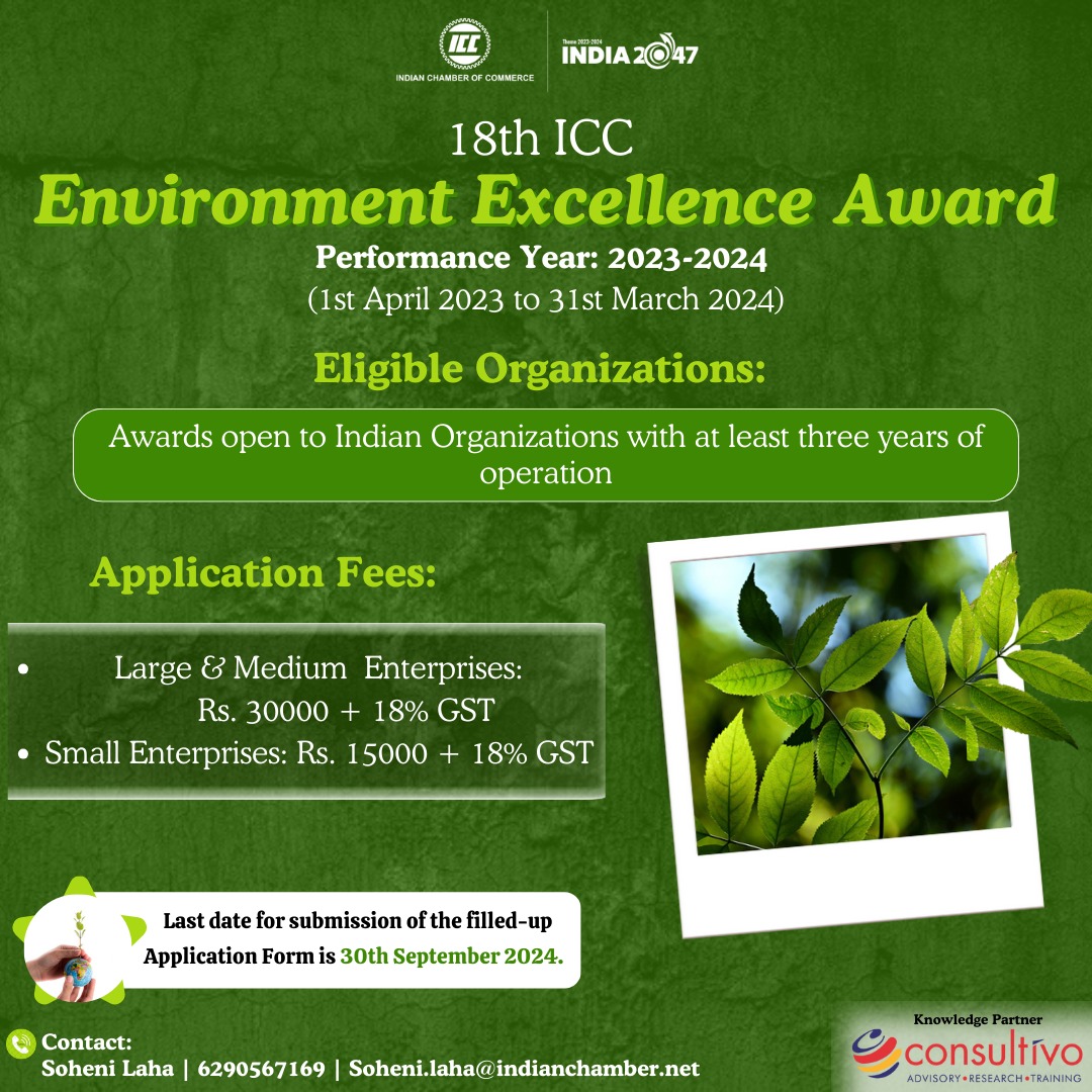 18TH ICC ENVIRONMENT EXCELLENCE AWARD