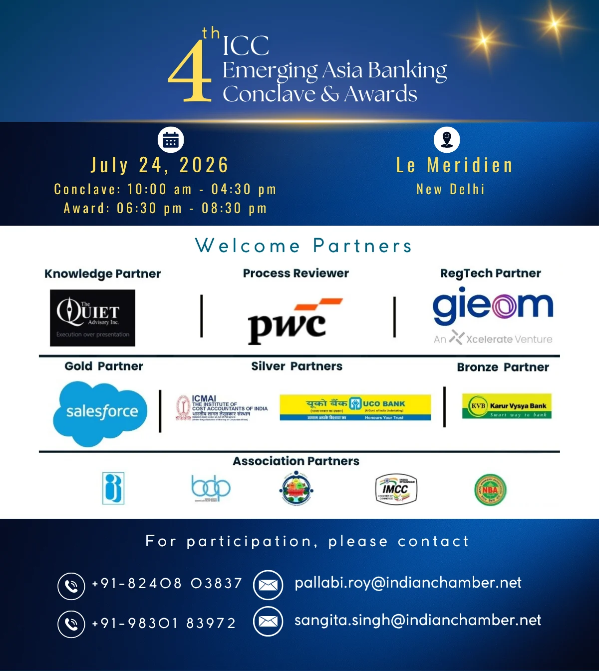4th ICC Emerging Asia Banking Conclave and Awards