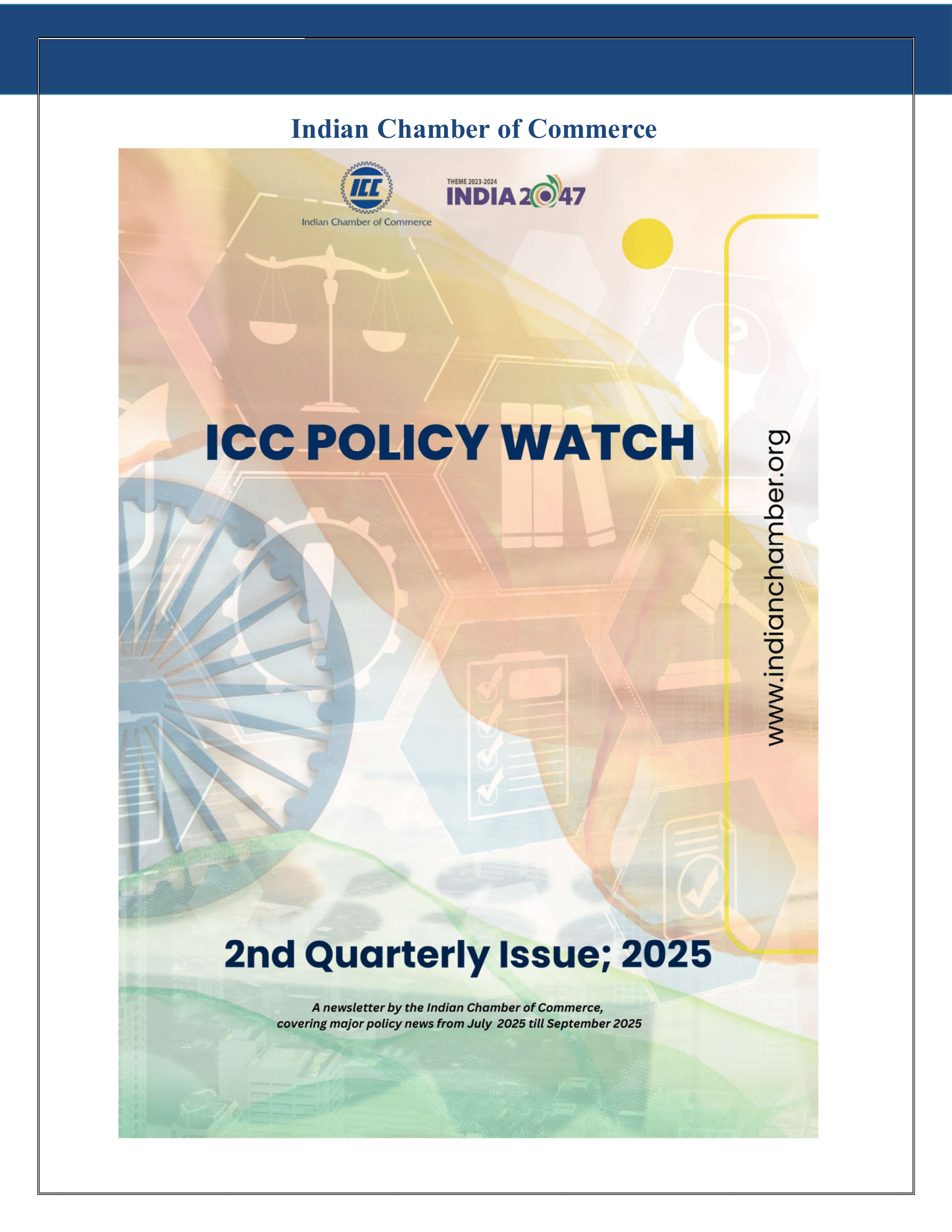 ICC POLICY WATCH, 2nd Quarterly Issue:2025